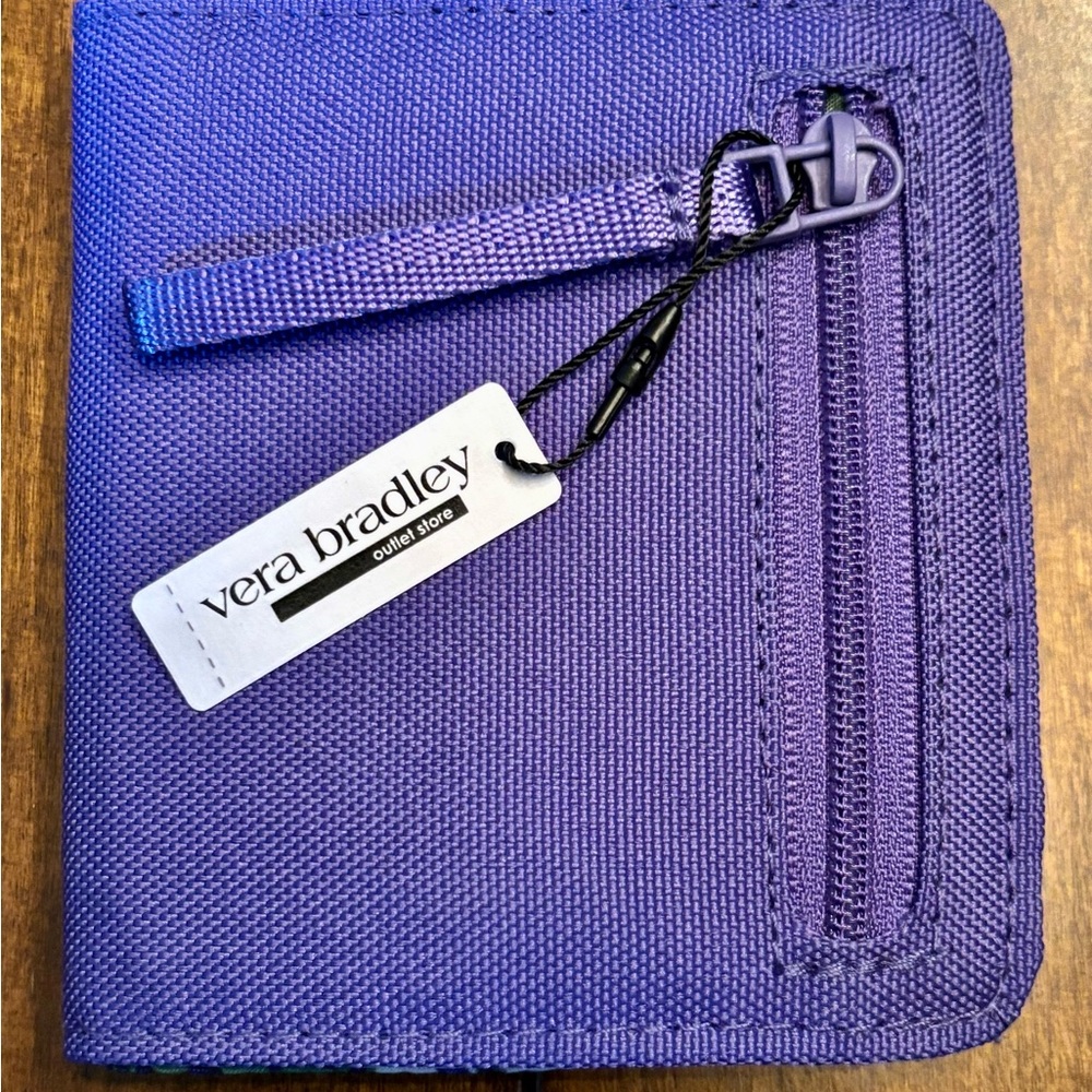 NWT Vera Bradley Violet Wallet